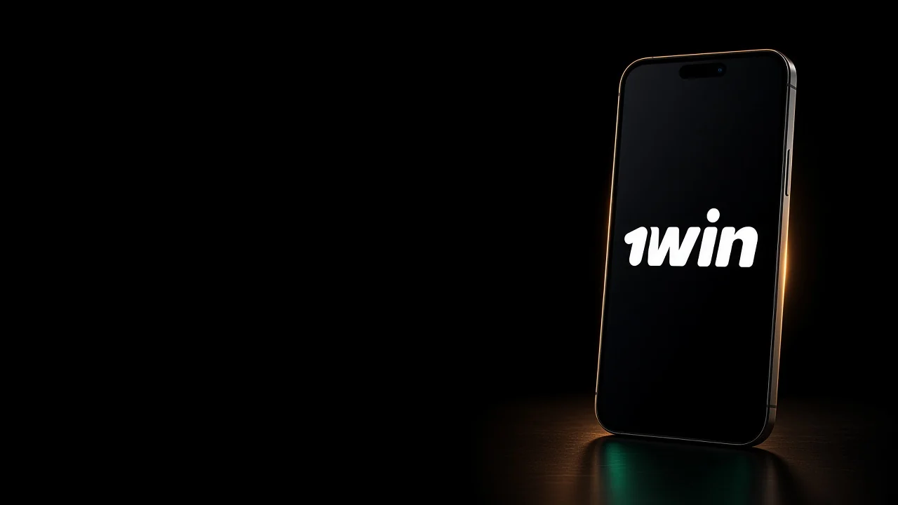 1win Android app on a smartphone